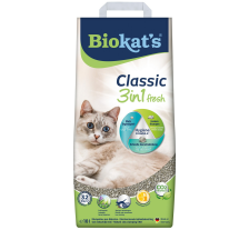 Наполнитель Biokats Classic Fresh 3in1 для кошачьего туалета, бентонитовый, 10 л Наполнитель Biokats Classic Fresh 3in1 для кошачьего туалета, бентонитовый, 10 л