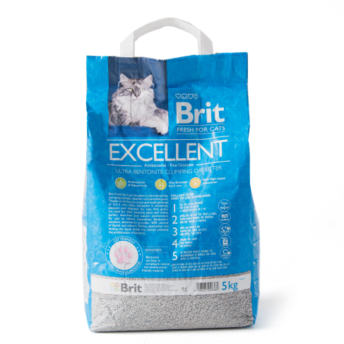 Наповнювач для котячого туалету Brit Fresh Excellent бентонітовий, 5 кг - фото 3