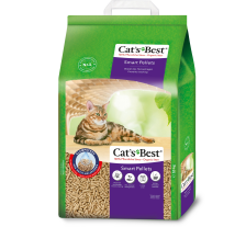 Наполнитель Cat’s Best Smart Pellets для кошачьего туалета, древесный, 20л/10кг Наполнитель Cat’s Best Smart Pellets для кошачьего туалета, древесный, 20л/10кг