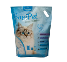 Наполнитель Sani Pet для кошачьих туалетов силикагелевый, 10 л