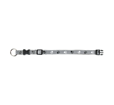 Ошейник Trixie Silver Reflect для собак, светоотражающий, XS-S: 22-35 см/15 мм, серый Ошейник Trixie Silver Reflect для собак, светоотражающий, XS-S: 22-35 см/15 мм, серый