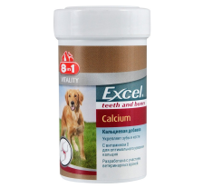 Витамины 8in1 Excel «Calcium» для собак, кальций, 155 шт (для зубов и костей) Витамины 8in1 Excel «Calcium» для собак, кальций, 155 шт (для зубов и костей)