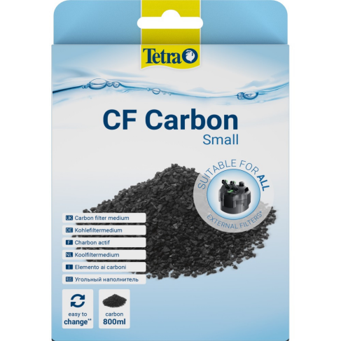 Наполнитель Tetra &laquo;Carbon&raquo; для наружного фильтра EX 600-1500, угольный, 800 мл - фото 1