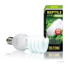Лампа террариумная Exo Terra Repti GLO 5.0 для тропических рептилий, ультрафиолетовая, люминесцентная, 26 W, E27 (для облучения) Лампа террариумная Exo Terra Repti GLO 5.0 для тропических рептилий, ультрафиолетовая, люминесцентная, 26 W, E27 (для облучения)