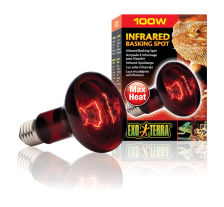 Лампа Exo Terra Infrared Basking Spot для террариумных животных, инфракрасная, 100 W, E27 (для обогрева) Лампа Exo Terra Infrared Basking Spot для террариумных животных, инфракрасная, 100 W, E27 (для обогрева)