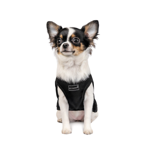 Борцовка Pet Fashion &laquo;FBI&raquo; для собак, размер S2, черная - фото 3