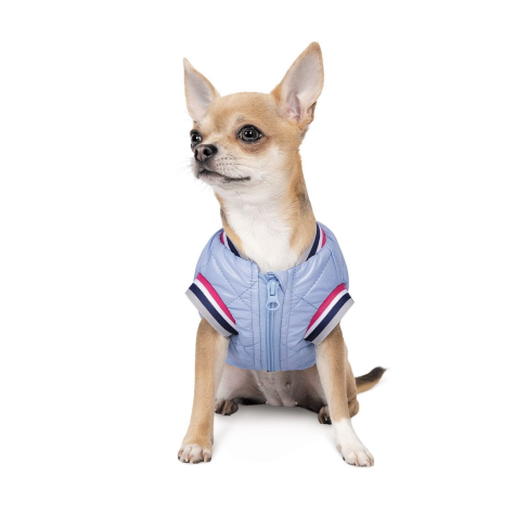 Бомбер Pet Fashion &laquo;Spike&raquo; для собак, размер XS, голубой - фото 3