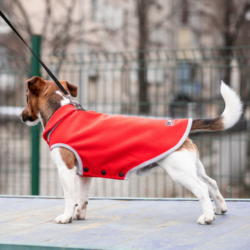 Жилет Pet Fashion &laquo;Fleecy&raquo; для собак, размер XS, красно-серый - фото 2