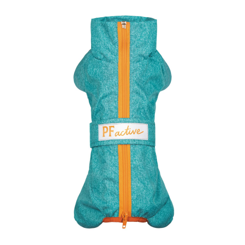 Дождевик Pet Fashion &laquo;Rain&raquo; для собак, размер 5XL, бирюза - фото 1