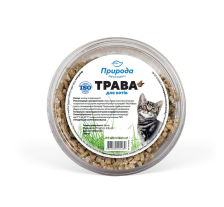 Трава быстрорастущая Природа для кошек, 70 г