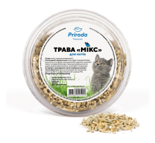 Трава быстрорастущая Природа для кошек, микс 70 г