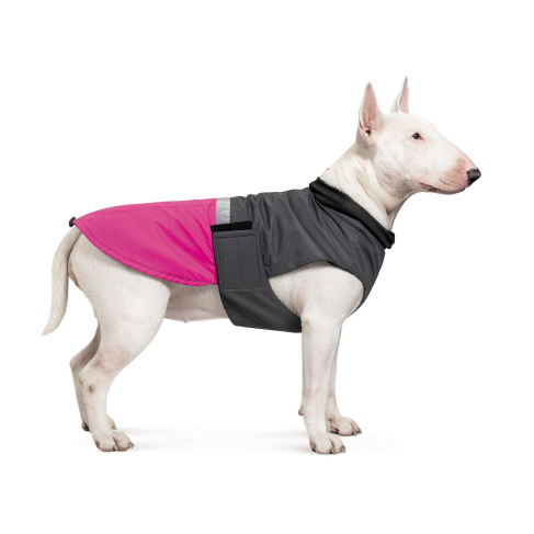 Попона Pet Fashion &laquo;Roy&raquo; для собак, размер XL, малиново-серый - фото 3