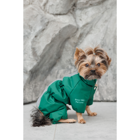 Комбинезон Pet Fashion EGO S2 зеленый для собак - фото 5