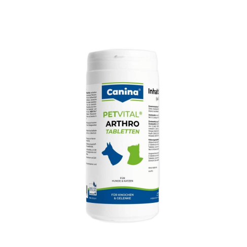 Вітаміни Canina Petvital Arthro-Tabl. для собак та котів, для проблемних суглобів, 1000 г (1000 табл) - фото 1