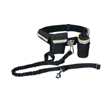 Поводок Trixie Hands Free для собак, ремень (60-120 см/40 мм), поводок (1-1.35 м/25 мм), черный Поводок Trixie Hands Free для собак, ремень (60-120 см/40 мм), поводок (1-1.35 м/25 мм), черный