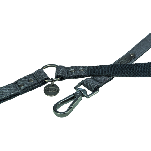 Поводок Trixie CityStyle V-Lead для собак хлопок S&ndash;M 2 м 13 мм черный - фото 2