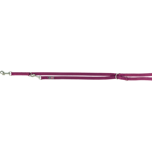 Повідець Trixie Premium регульований двошаровий для собак XS&ndash;S 2 м 15 мм бордовий - фото 2