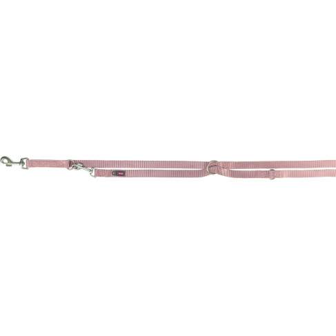 Поводок Trixie Premium регулируемый для собак L&ndash;XL 2 м 25 мм светло-розовый - фото 1