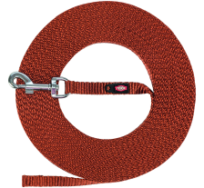 Поводок Trixie Tracking lead экстралегкий для собак XS–S 10 м 10 мм рыжий Поводок Trixie Tracking lead экстралегкий для собак XS–S 10 м 10 мм рыжий
