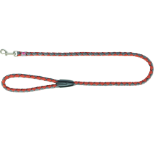Поводок Trixie Cavo для собак S–M 1 м d 12 мм рыжий/графитовый Поводок Trixie Cavo для собак S–M 1 м d 12 мм рыжий/графитовый
