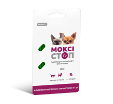 Антигельминтный препарат ProVET «Моксистоп Мини» для собак и кошек (2 таблетки) Антигельминтный препарат ProVET «Моксистоп Мини» для собак и кошек (2 таблетки)