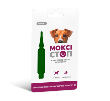 Антигельминтный препарат ProVET «Моксистоп» для собак 4-10 кг (1 пипетка) Антигельминтный препарат ProVET «Моксистоп» для собак 4-10 кг (1 пипетка)
