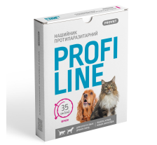 Ошейник Provet Profiline для кошек и собак 35 см, фуксия (инсектоакарицид) Ошейник Provet Profiline для кошек и собак 35 см, фуксия (инсектоакарицид)