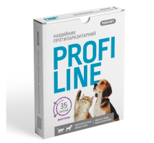 Ошейник Provet Profiline для кошек и собак 35 см, фиолетовый (инсектоакарицид) Ошейник Provet Profiline для кошек и собак 35 см, фиолетовый (инсектоакарицид)