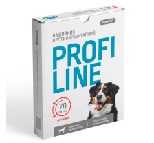 Ошейник Provet Profiline для больших пород собак 70 см, коралловый (инсектоакарицид) Ошейник Provet Profiline для больших пород собак 70 см, коралловый (инсектоакарицид)