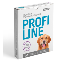 Ошейник Provet Profiline для больших пород собак 70 см, фиолетовый (инсектоакарицид) Ошейник Provet Profiline для больших пород собак 70 см, фиолетовый (инсектоакарицид)