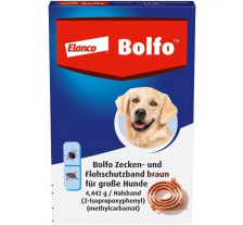 Ошейник Bayer Elanco Bolfo для собак от внешних паразитов 66 см
