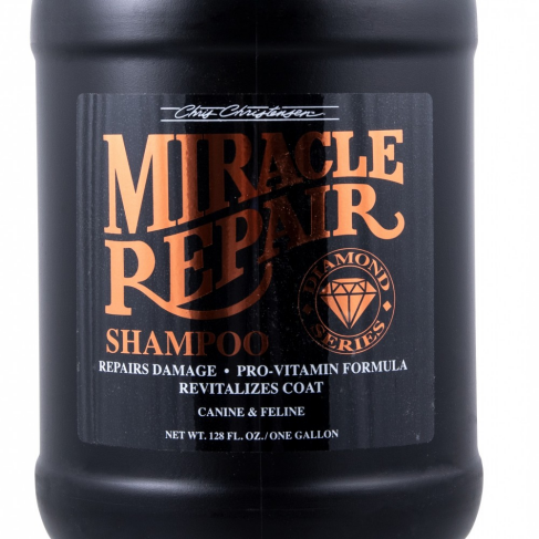 Шампунь для собак и кошек Chris Christensen Miracle Repair по уходу за шерстью 3.8 л - фото 3