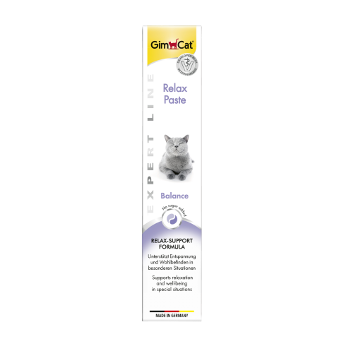 Витаминная паста GimCat Expert Line Relax для кошек, 50 г - фото 1