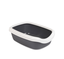 Туалет Природа «Comfort L» для кошек, 41х30х13,5 см (серый) Туалет Природа «Comfort L» для кошек, 41х30х13,5 см (серый)