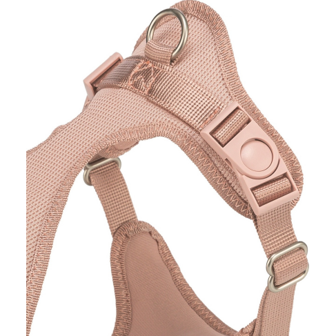 Шлея Trixie Comfort мягкая для собак XXS&ndash;XS 28&ndash;40 см 15 мм светло-розовый - фото 2