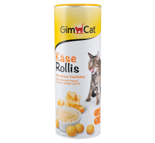 Витамизированные таблетки для кошек GimCat Kase Rollis сырные шарики, пауч, 425 г
