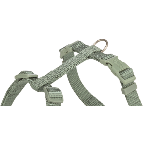 Шлея Trixie Premium H-harness для собак XXS&ndash;XS 20&ndash;32 см 10 мм светло-зеленая - фото 2