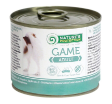 Влажный корм для взрослых собак всех пород с дичью Nature's Protection Adult Game 200г Влажный корм для взрослых собак всех пород с дичью Nature's Protection Adult Game 200г