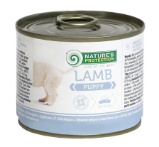Влажный корм для щенков всех пород с ягнятиной Nature's Protection Puppy Lamb 200г Влажный корм для щенков всех пород с ягнятиной Nature's Protection Puppy Lamb 200г