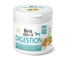 Витамины для собак Brit Vitamins Digestion для пищеварения 60 таблеток Витамины для собак Brit Vitamins Digestion для пищеварения 60 таблеток