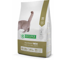 Сухой корм для стерилизованных котов и кошек Nature's Protection Sterilised 2кг