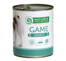 Влажный корм для взрослых собак всех пород с дичью Nature's Protection Adult Game 400г Влажный корм для взрослых собак всех пород с дичью Nature's Protection Adult Game 400г