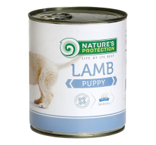 Влажный корм для щенков всех пород с ягнятиной Nature's Protection Puppy Lamb 400г Влажный корм для щенков всех пород с ягнятиной Nature's Protection Puppy Lamb 400г