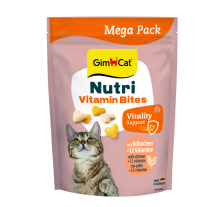 Витамины GimCat NUTRI MULTI-VITAMIN BITES HUHN для кошек мультивитамин 425г