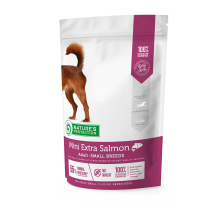 Сухой корм для взрослых собак малых пород с лососем Mini Extra Salmon Adult Small Breeds 500g Сухой корм для взрослых собак малых пород с лососем Mini Extra Salmon Adult Small Breeds 500g