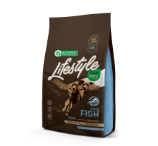 Сухой беззерновой корм с белой рыбой для взрослых собак всех пород Lifestyle Grain Free White Fish Adult All Breeds 1.5кг Сухой беззерновой корм с белой рыбой для взрослых собак всех пород Lifestyle Grain Free White Fish Adult All Breeds 1.5кг