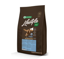 Сухой беззерновой корм с белой рыбой для взрослых собак всех пород Lifestyle Grain Free White Fish Adult All Breeds 10кг Сухой беззерновой корм с белой рыбой для взрослых собак всех пород Lifestyle Grain Free White Fish Adult All Breeds 10кг