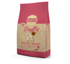 Полноценный сухой корм для взрослых собак всех пород. ARATON POULTRY Adult All Breeds 3кг Полноценный сухой корм для взрослых собак всех пород. ARATON POULTRY Adult All Breeds 3кг