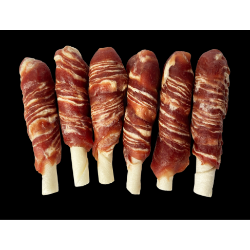Ласощі для собак, роли з качки і тріски, Nature's Protection Lifestyle Snack For Dogs Rawhide Sticks With Duck And Cod Rolls 75г - фото 2 Ласощі для собак, роли з качки і тріски, Nature's Protection Lifestyle Snack For Dogs Rawhide Sticks With Duck And Cod Rolls 75г - фото 2
