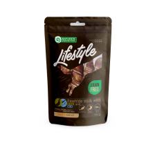 Лакомство для собак, роллы из утки и трески, Nature's Protection Lifestyle Snack For Dogs Rawhide Sticks With Duck And Cod Rolls 75г Лакомство для собак, роллы из утки и трески, Nature's Protection Lifestyle Snack For Dogs Rawhide Sticks With Duck And Cod Rolls 75г